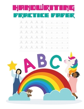 Paperback Handwriting Practice Paper Book