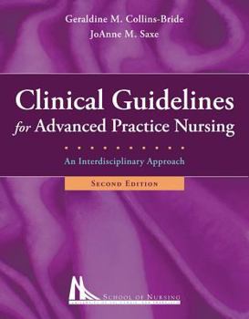Paperback Clinical Guidelines for Advanced Practice Nursing: . Book