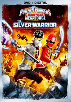 DVD Power Rangers Super Megaforce: The Silver Warrior Book
