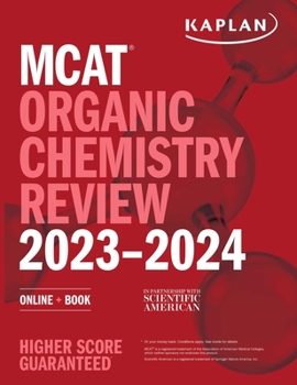 Paperback MCAT Organic Chemistry Review 2023-2024: Online + Book