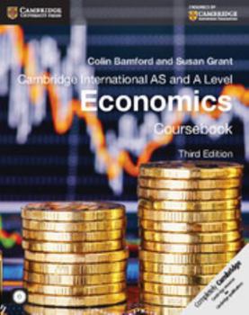 Paperback Cambridge International AS and A Level Economics Coursebook [With CDROM] Book