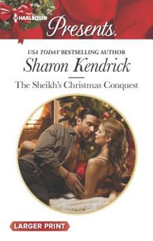 Mass Market Paperback The Sheikh's Christmas Conquest [Large Print] Book