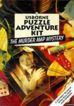 Paperback The Murder Map Mystery: Usborne Puzzle Adventure Kit (Puzzle Adventure Kit Series) Book