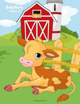 Paperback Babytiere-Malbuch 1 & 2 [German] Book