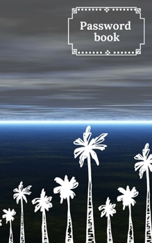 Password book: Password book white tree cover. Password log book keep track of: usernames,  passwords, web addresses in  one easy & organized location.