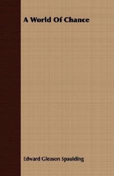 Paperback A World of Chance Book