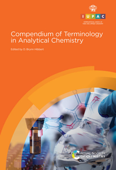 Hardcover Compendium of Terminology in Analytical Chemistry Book