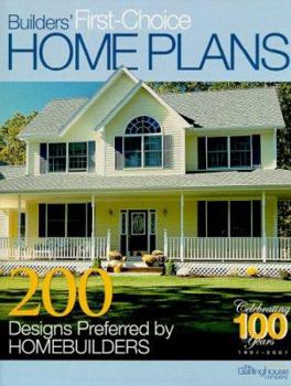 Paperback Builders' First-Choice Home Plans Book