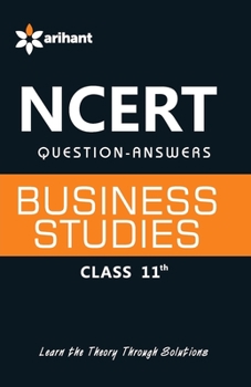 Paperback NCERT Solutions Question Anawers Business Studies Class 11th Book
