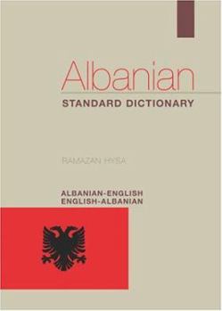 Paperback Albanian-English/English-Albanian Standard Dictionary [Albanian] Book