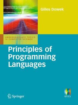 Paperback Principles of Programming Languages Book