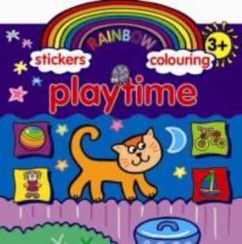 Paperback Playtime 3+ Stickers Colouring Book