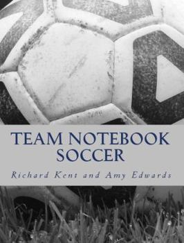 Paperback Soccer Team Notebook Book