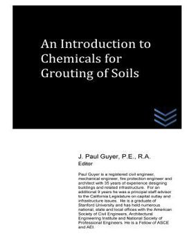 Paperback An Introduction to Chemicals for Grouting of Soils Book