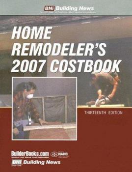 Paperback Building News Home Remodeler's 2007 Costbook Book