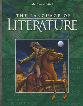 Hardcover McDougal Littell Language of Literature: Student Edition Grade 8 2001 Book