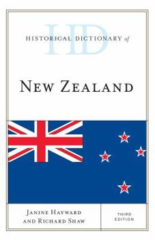 Hardcover Historical Dictionary of New Zealand Book