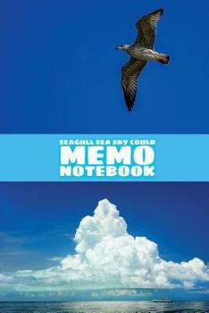 Paperback Seagull Sea Sky Could Memo Notebook Book