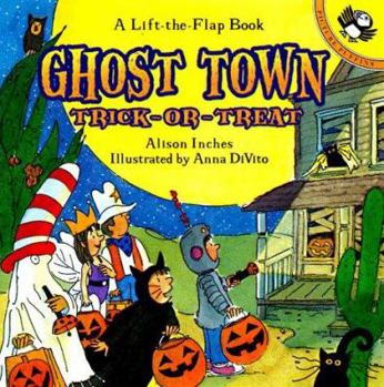 Mass Market Paperback Ghost Town Trick or Treat [Large Print] Book
