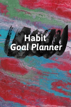 Paperback Habit Goal Planner: Visualization Journal and Planner Undated Book