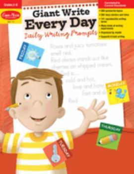 Paperback Giant Write Every Day: Daily Writing Prompts, Grade 2 - 6 Teacher Resource Book