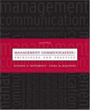 Paperback Management Communication: Principles and Practice Book