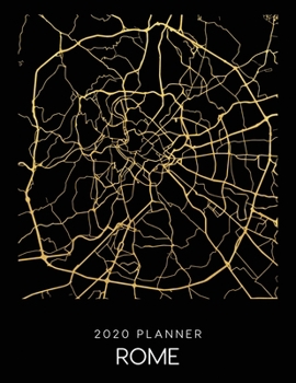 Paperback 2020 Planner Rome: Weekly - Dated With To Do Notes And Inspirational Quotes - Rome - Italy Book