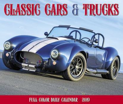 Calendar Classic Cars & Trucks 2019 Box Calendar Book