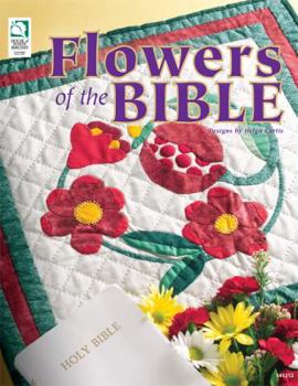 Paperback Flowers Of The Bible: Quilting Book