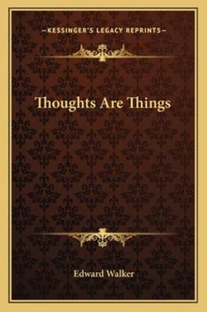 Paperback Thoughts Are Things Book