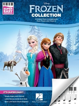 Paperback Frozen Collection - Super Easy Piano Songbook Book