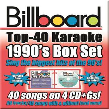 Music - CD Billboard Top-40 Karaoke - 1990's Box Set (40+40-s Book