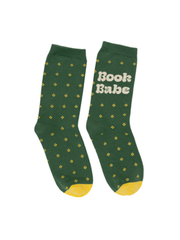 Misc. Book Babe Socks - Large Book
