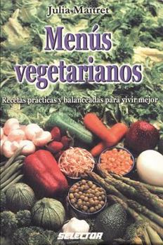 Paperback Menus Vegetarianos [Spanish] Book