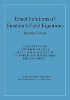 Paperback Exact Solutions of Einstein's Field Equations Book