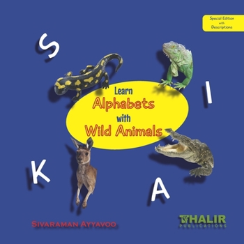 Paperback Learning Alphabets with Wild Animals Book
