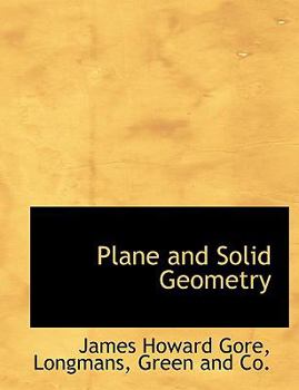 Plane and Solid Geometry