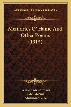 Paperback Memories O' Hame And Other Poems (1915) Book