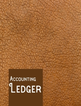 Paperback Accounting ledger: Account Payment Record Tracking Book - Simple Cash Book Accounts Bookkeeping Journal Book