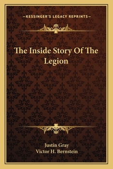Paperback The Inside Story Of The Legion Book