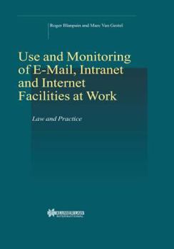 Paperback On-line Rights for Employees in the Information Society, Use & Monitoring of E-Mail & Internet at Work Book