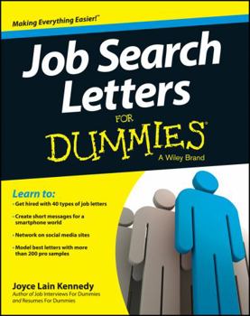 Paperback Job Search Letters for Dummies, 4th Edition Book