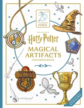 Paperback Harry Potter: Magical Artifacts Coloring Book