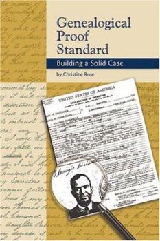 Paperback Genealogical Proof Standard: Building a Solid Case Book
