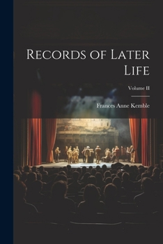 Paperback Records of Later Life; Volume II Book