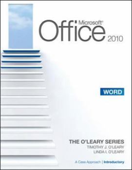Paperback Microsoft Office Word 2010, Introductory Edition: A Case Approach Book
