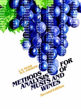 Hardcover Methods Analysis of Musts and Wines Book