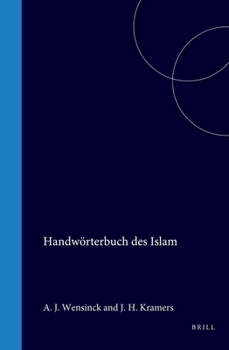 Hardcover Handwörterbuch Des Islam [German] Book