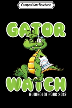 Composition Notebook: Chicago Humboldt Park Gator Watch Alligator Lagoon  Journal/Notebook Blank Lined Ruled 6x9 100 Pages
