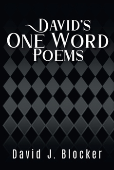 Paperback David's One Word Poems Book